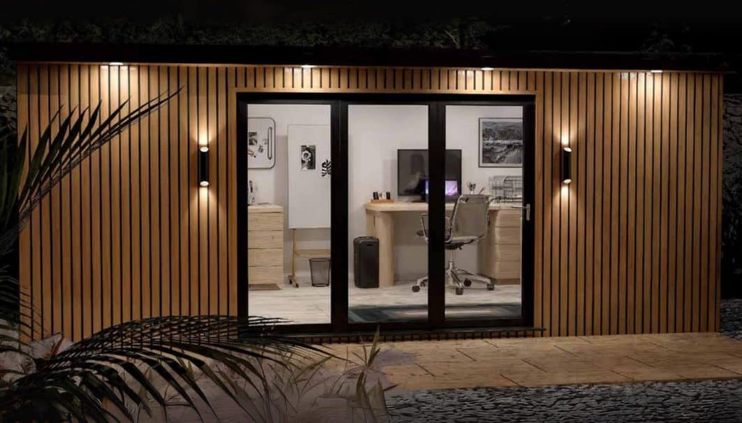 the retreat at night