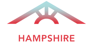 warm roof division hampshire white logo